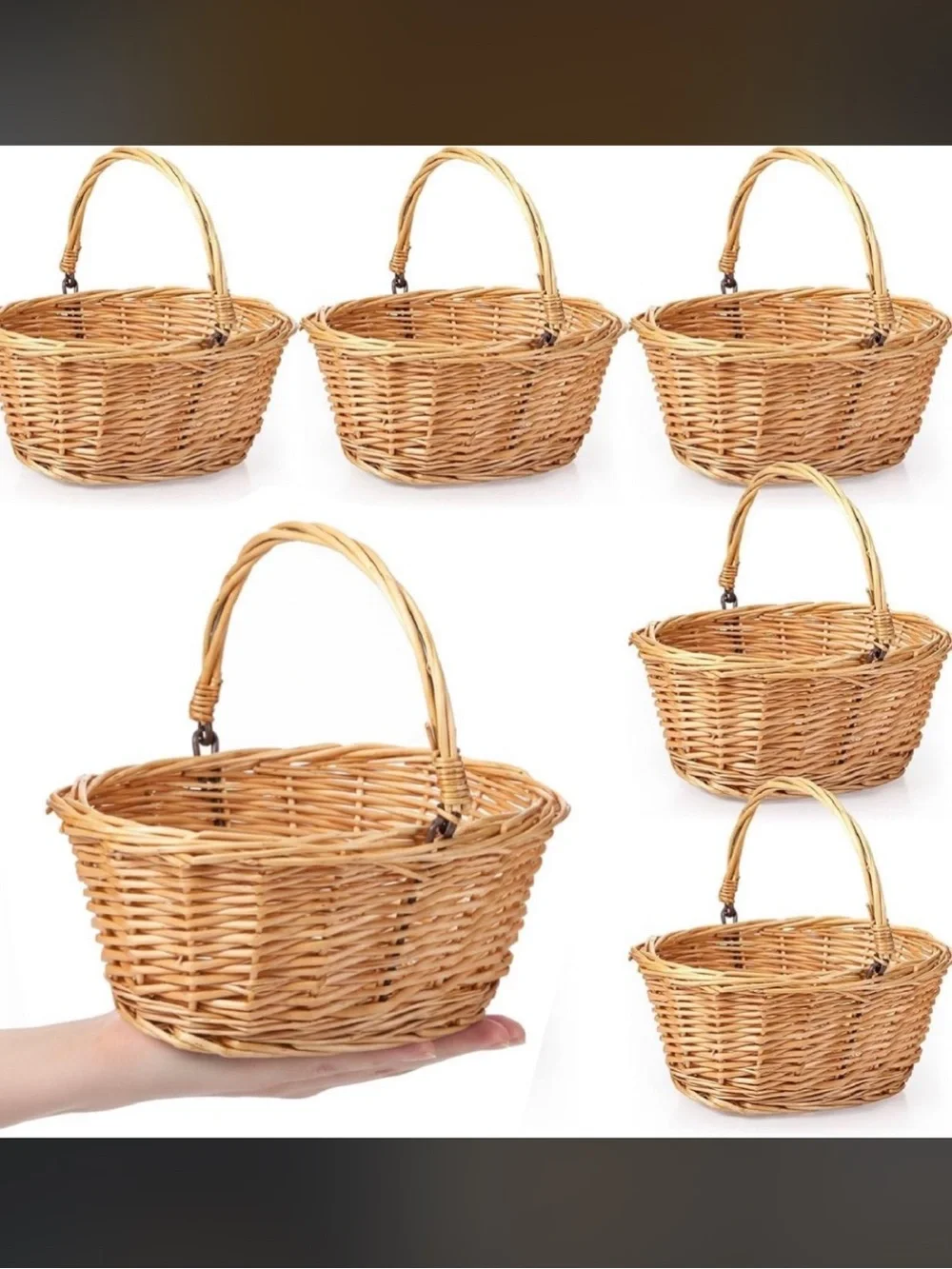 6 baskets / Natural Beige